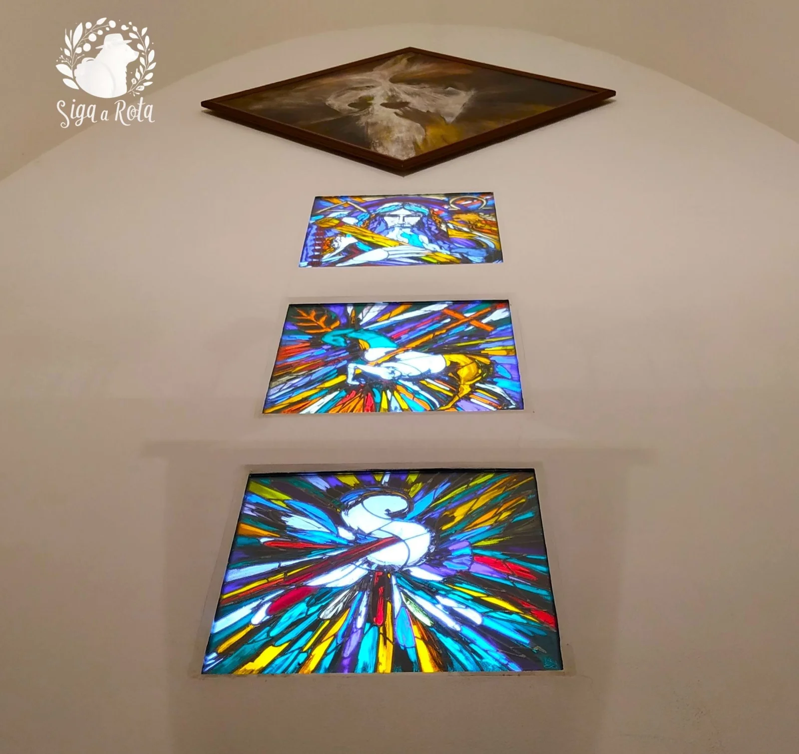 Capela dos Confidentes do Sagrado Coração de Jesus, localizada no interior do Santuário de Cristo Rei.