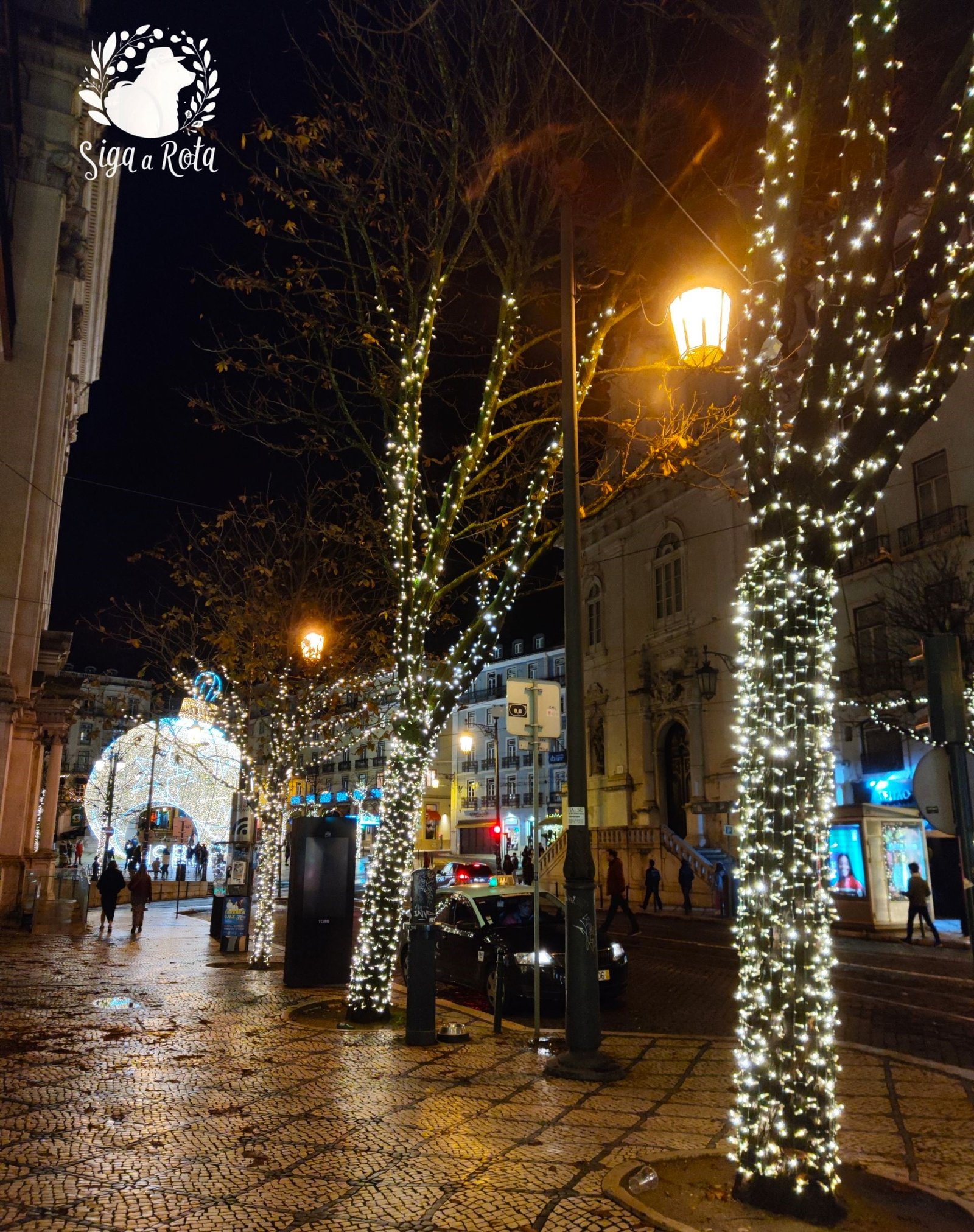 Luzes de Natal em Lisboa