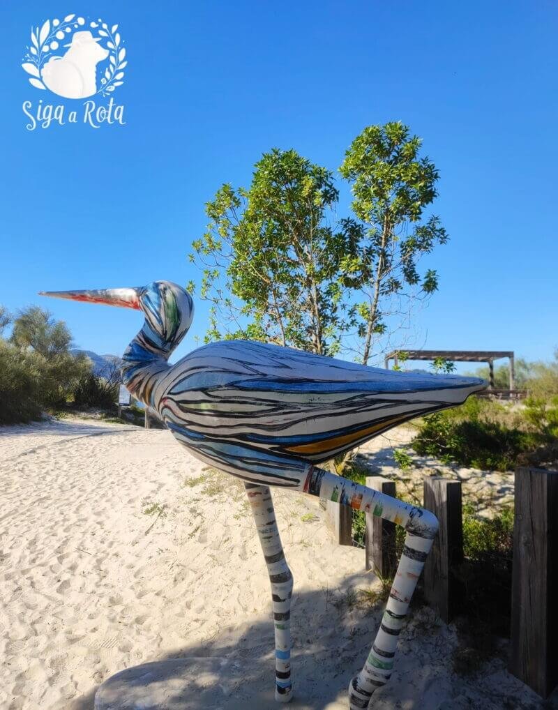 Areias douradas e dunas naturais na Praia da Comporta, ideais para caminhadas relaxantes à beira-mar.