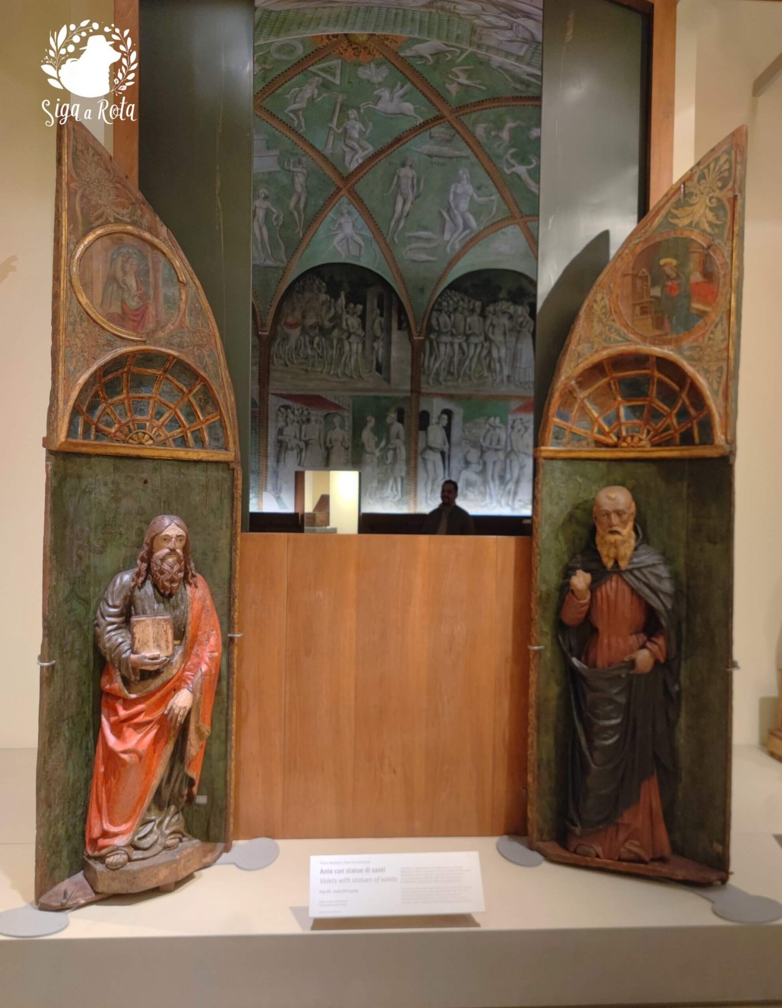 Pinacoteca do Castelo Sforzesco, com uma coleção de arte renascentista e obras históricas expostas em Milão.